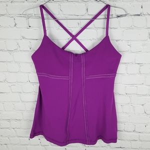 LULULEMON | Mynah crisscross open back tank top